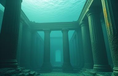 Antikes Atlantis Rekonstruktion